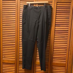 Haggar Classic Black Dress Pants for Men